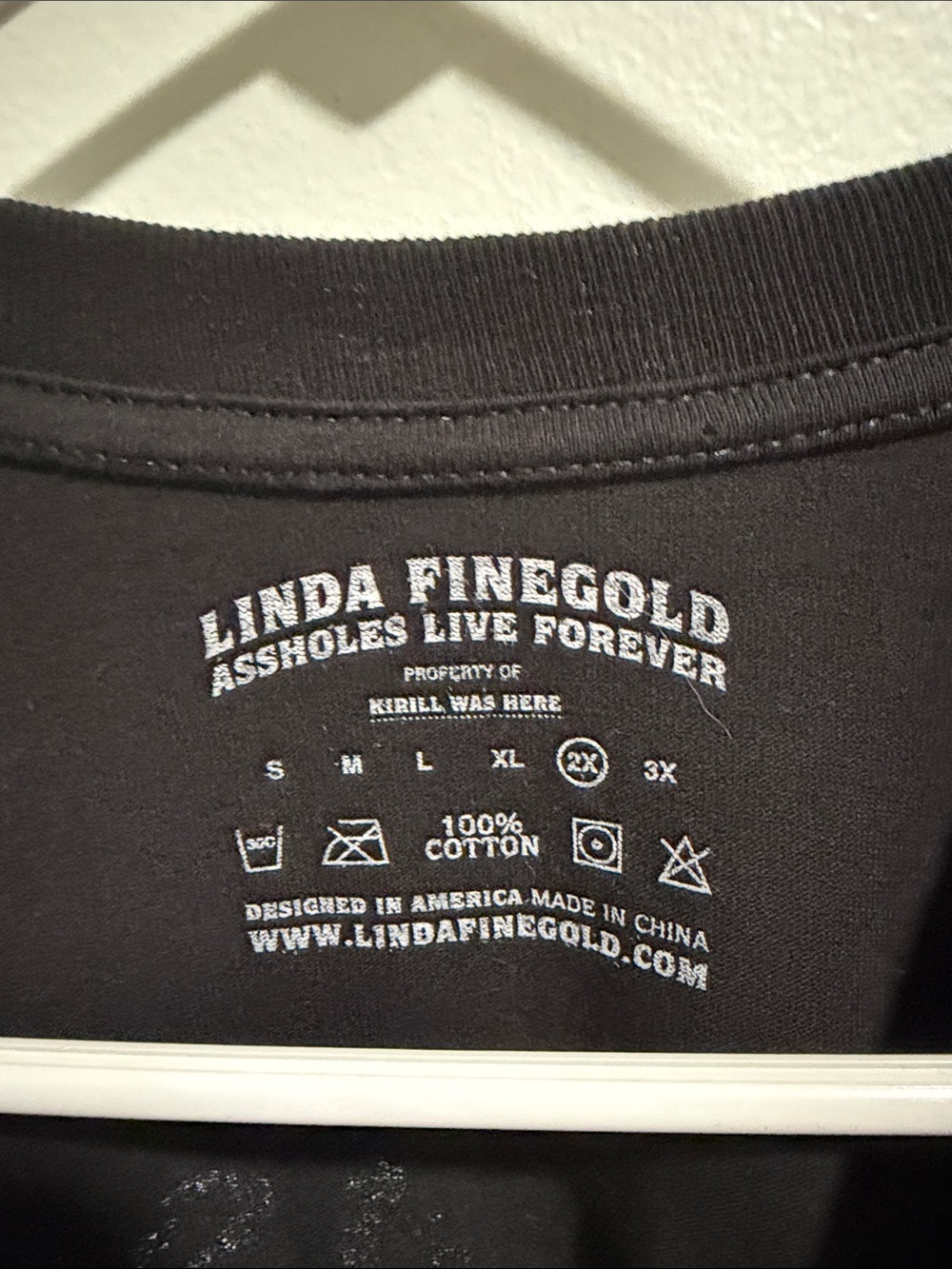 Linda Finegold T-Shirt Size 2XL - Picture 2 of 4